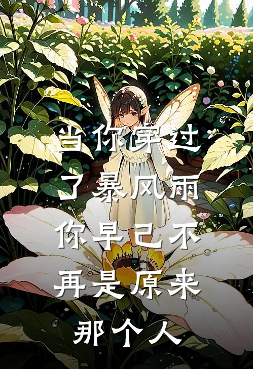 当你穿过了暴风雨,你早己不再是原来那个人