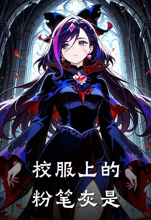 校服上的粉笔灰是