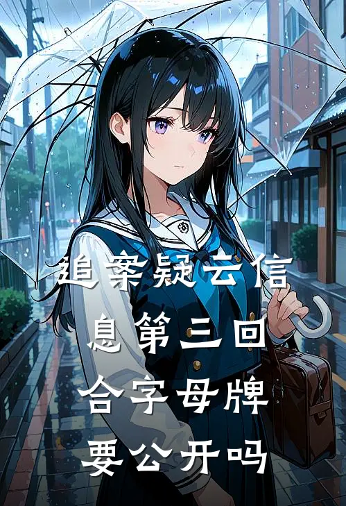 追案疑云信息第三回合字母牌要公开吗