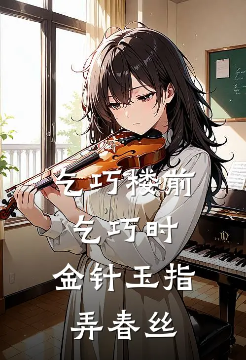 乞巧楼前乞巧时,金针玉指弄春丝