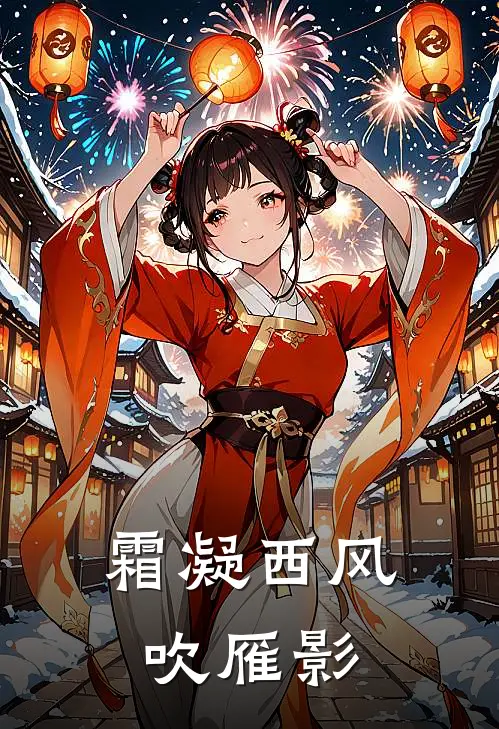 霜凝西风吹雁影